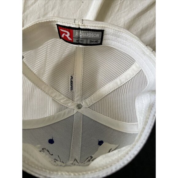 Fountain City Roller Derby Richardson Trucker Hat Blue & White Mesh Adjustable F - Picture 5 of 7